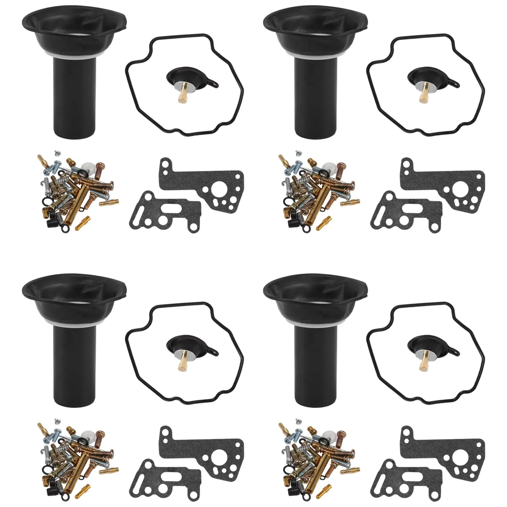 4Set Per V-Max 1200 Vmax 1985-2000 V-Max1200 Kit Di Riparazione Carburatore Moto