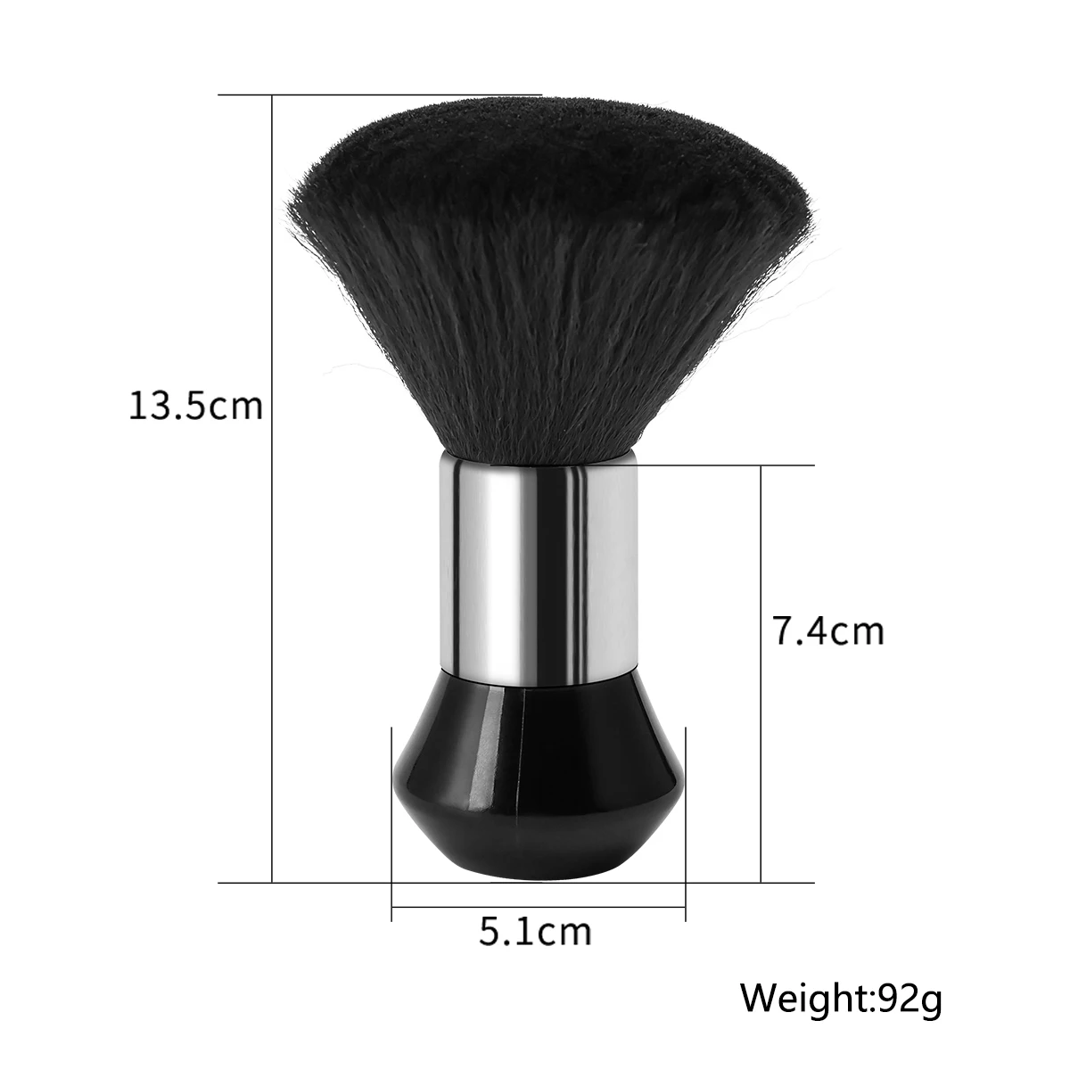 Capelli Di Secchezza Del Cliente Del Parrucchiere Con La Spazzola Per - Foto 9