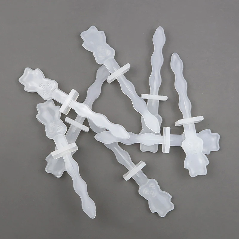6Pcs Reusable Ice Cream Sticks Silicone Popsicle Sticks Creamsicle Cakesicle Cake Candy Pop Ice Lollies Ball Molds