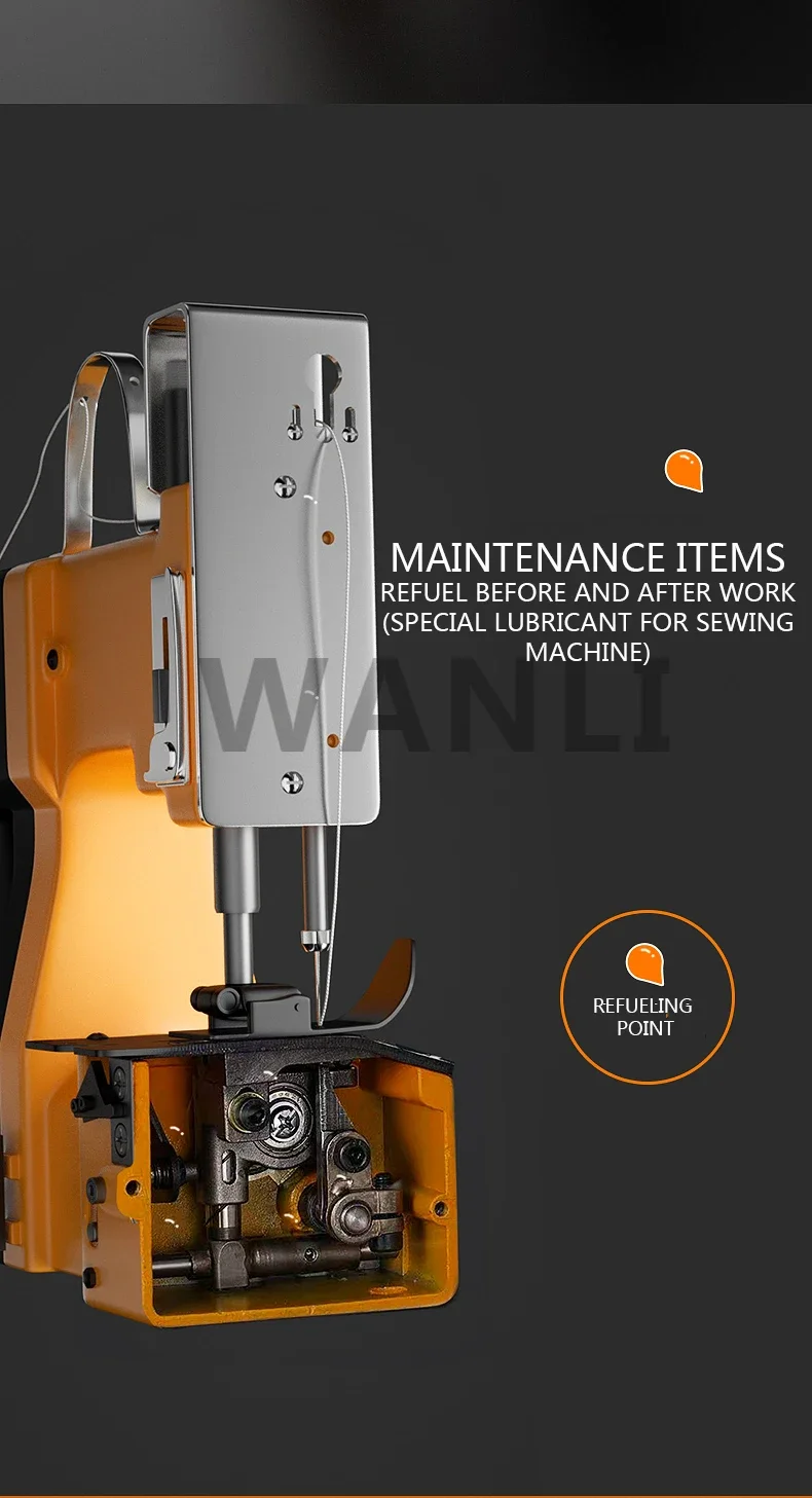 220v New Portable Automatic Charging Sewing Machine Woven Bag Packaging Machine