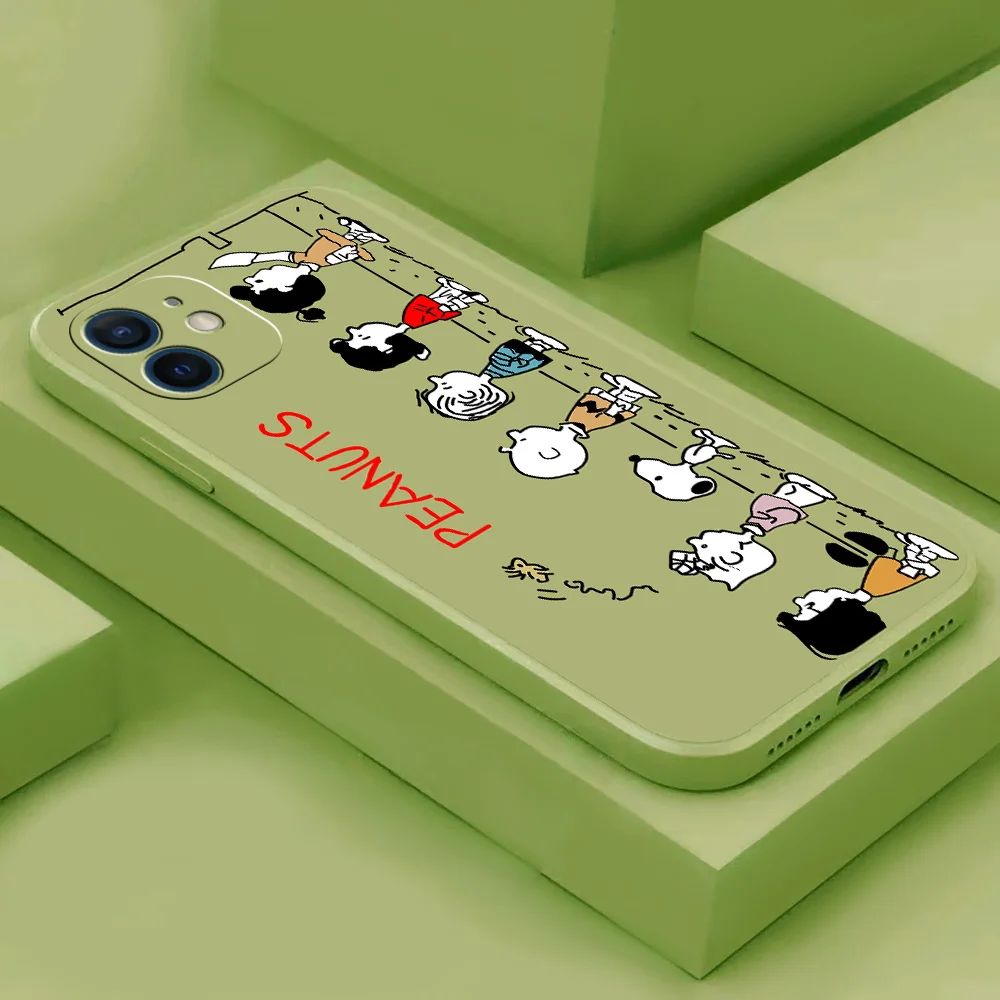USA Cute Cartoon Snoopy For Funda iPhone 11 13 12 Pro Max 12 13 Mini X XR XS MAX SE 2020 6 6S 7 8 Plus Phone Case Cover Celular apple iphone 13 pro case
