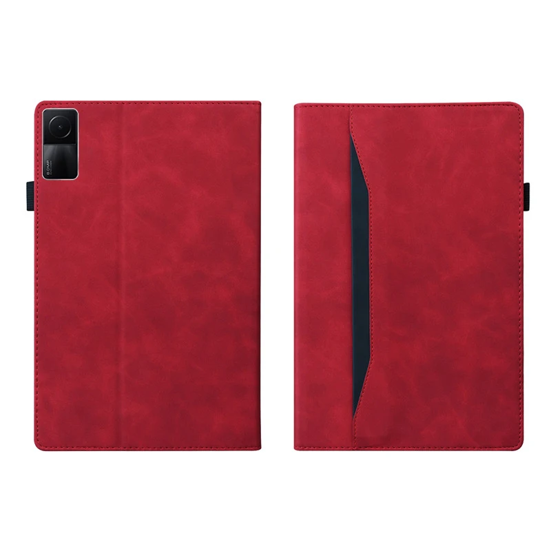 PU Couro Flip Tablet Capa, Caso De