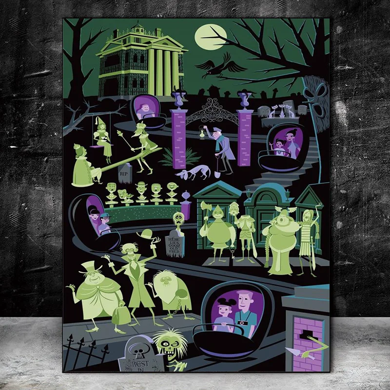 Haunted Mansion Poster Haunted Mansion Poster