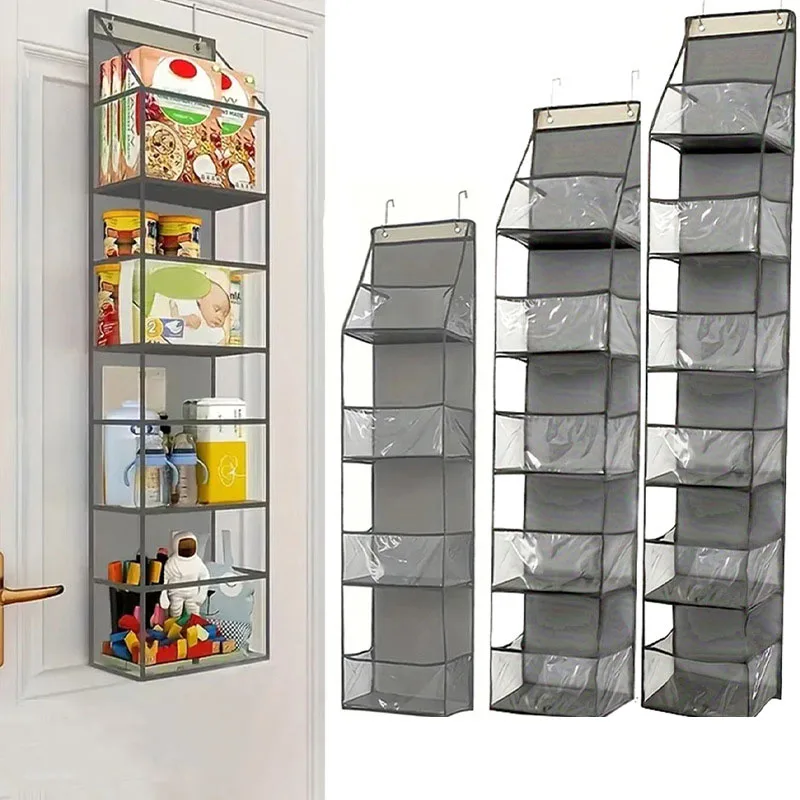 Over The Door Storage Bag Hanging Shoe/Sundries/Bag/Cosmetics Organizer For Closet Smallclothes Storage Holder Hanger Shoe Rack