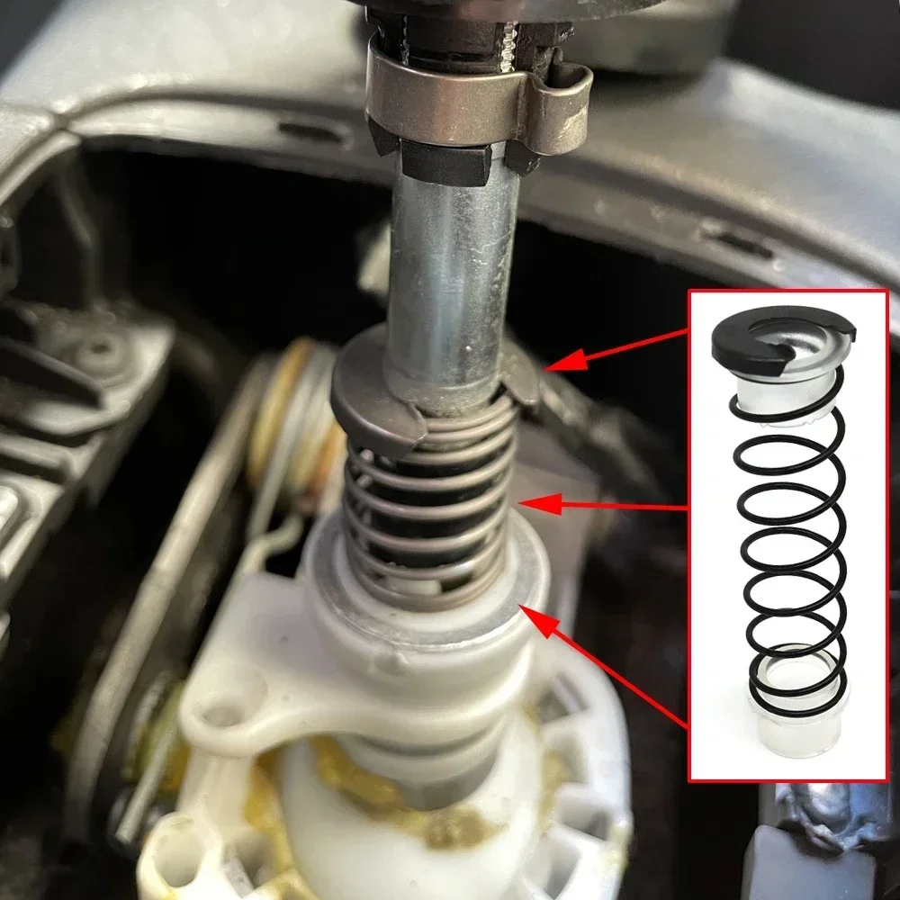 Upgrade Bushing Fix Gear Shifter Bearing Shell Shift GearBox Lever End Rod Spring Kit for Seat Cordoba Ibiza MK3 MK4 Mii Toledo