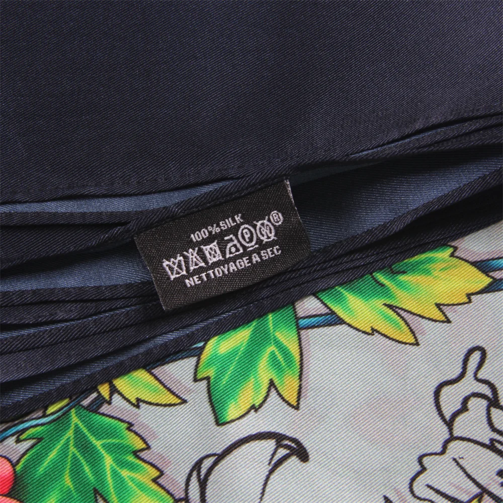 Printed Silk Square Scarf 6