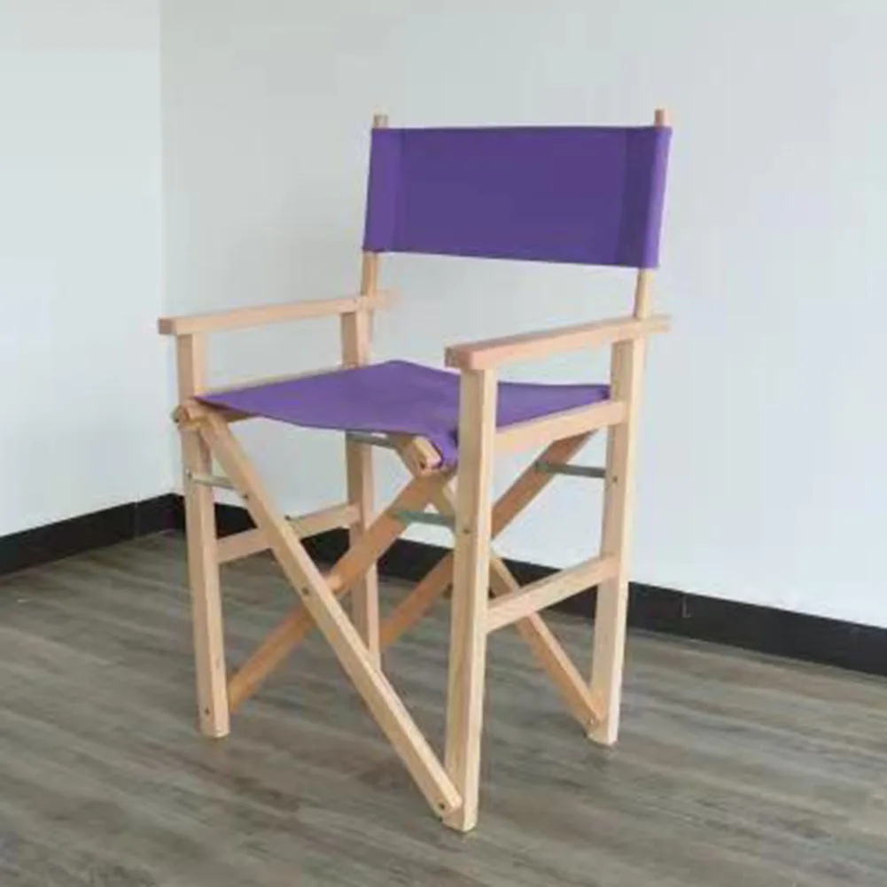 Director's Chair Seat & Backrest Replacement Cover - Breathable, Easy-to-Clean Fabric