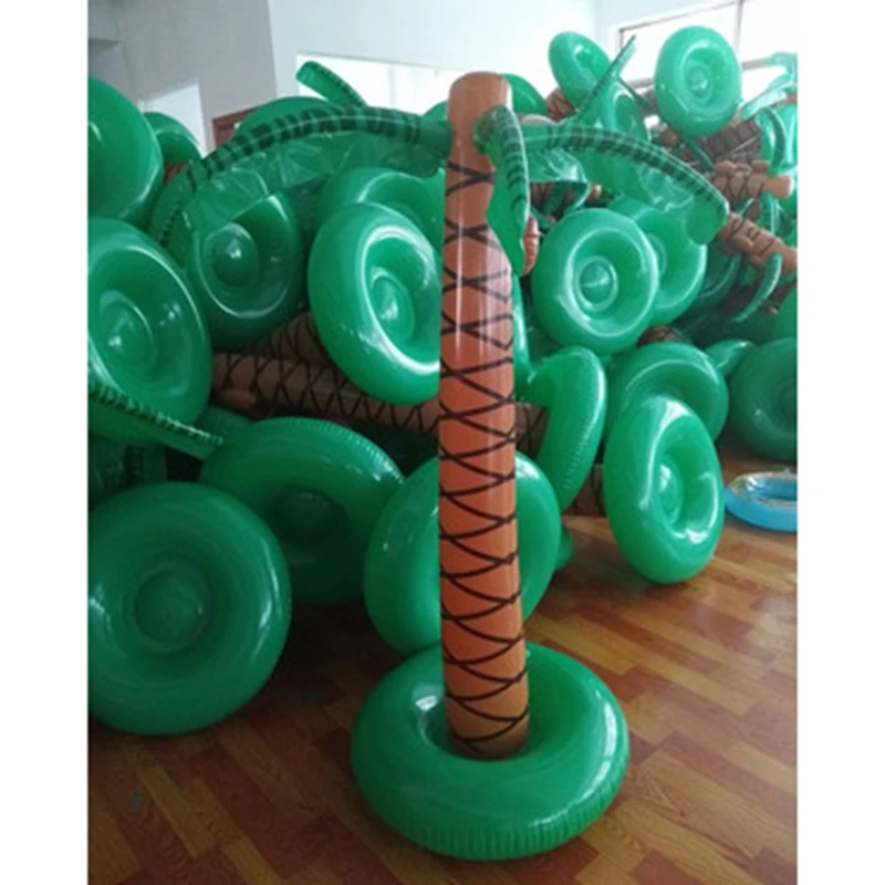 Comfortable Hawaii Series Game Float Blow Up Coconut for Palm Tree Summer Party Sunbath for Party/Game/Bar Accessories