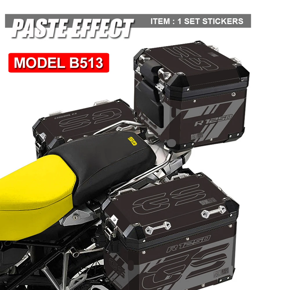 R1250GS Adventure Motorcycle Aluminum Box Stickers For BMW R 1250