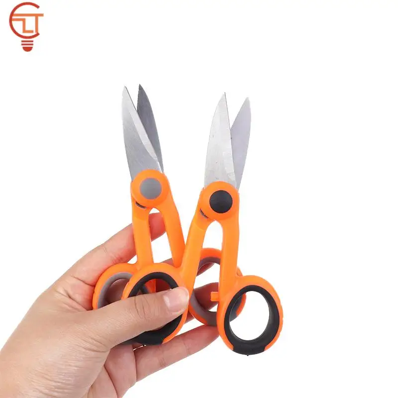 1Pcs Fiber Optic Kevlar Cutter Scissors Kevlar Aramid Fiber Sharp Scissors Jumper Wire Pigtail Tools Electrician Tools