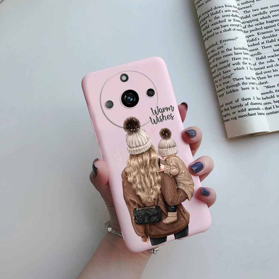 Stylish Pretty Girl Soft TPU Phone Case - Realme 11 Pro+ Collection
