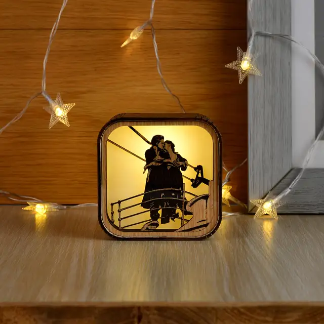 Msuurngarden-手作りの木製オルゴール、ヴィンテージスタイル