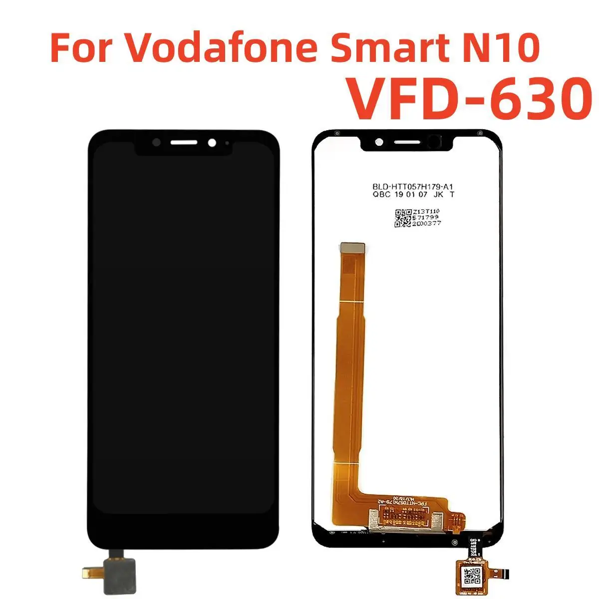 Nero 5.7 "Per Vodafone Smart N10 Vfd-630 Vfd 630 Vfd630 Display Lcd + Touch Screen Digitizer Assembly Telefono Di Ricambio Pntalla + Strumenti