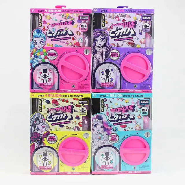 New Capsule Chix Shimmer Surge Collection Doll Surprise Dolls for Girls Children Toys Sets for Dolls Action Figure Anime 2