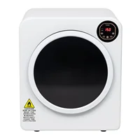 Electric Compact Laundry Clothes Dryer Tumble Dryer Easy Control Panel with LED display for Variety Drying Mode Portable Dryer 1