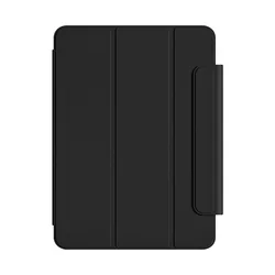Sleek Magnetic Keyboard Case with Protective Back Cover (Black)