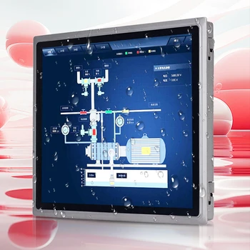 10.4/12.1/15/17/19-inch Industrial Embedded All-in-One PC, Dual Capacitive/Resistive Touch, Intel Core i5, Windows/Linux, Panel
