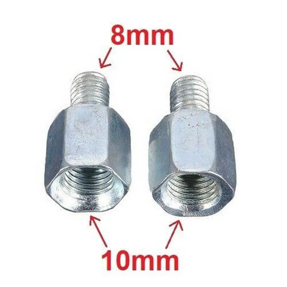 10mm To 8mm Mirror Adapter Accessories Clockwise Female To Male Motorcycle Scooter Threaded motorcycle mirror,motorcycle mirrors