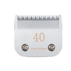 Professional Pet Clipper Ceramic Blade - High-Precision Grooming Tool (40-0.25mm)
