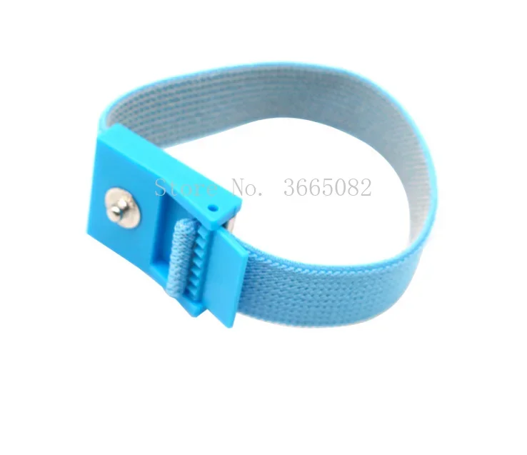 10pcs Blue Stim Loops Adjustable Conductive Estim Wrist Strap Components