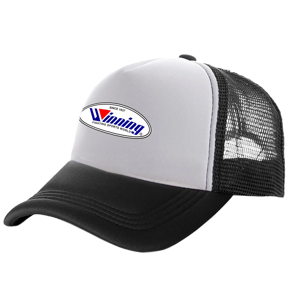 New Winning Boxing Trucker Cap Men Baseball Caps Summer Mesh Net