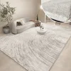 Modern Carpets for Living Room Abstract Large Area Plush Rugs Bedroom Decor Bedside Carpet Grey Thickened Floor Mat Lounge Rug 1