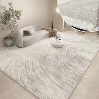 Modern Carpets for Living Room Abstract Large Area Plush Rugs Bedroom Decor Bedside Carpet Grey Thickened Floor Mat Lounge Rug 1
