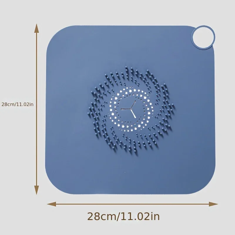 Silicone Floor Drain Cover Household Bathroom Hair Cover Floor Drain Sealing Plug silicone floor drain cover floor drain cover plug stopper