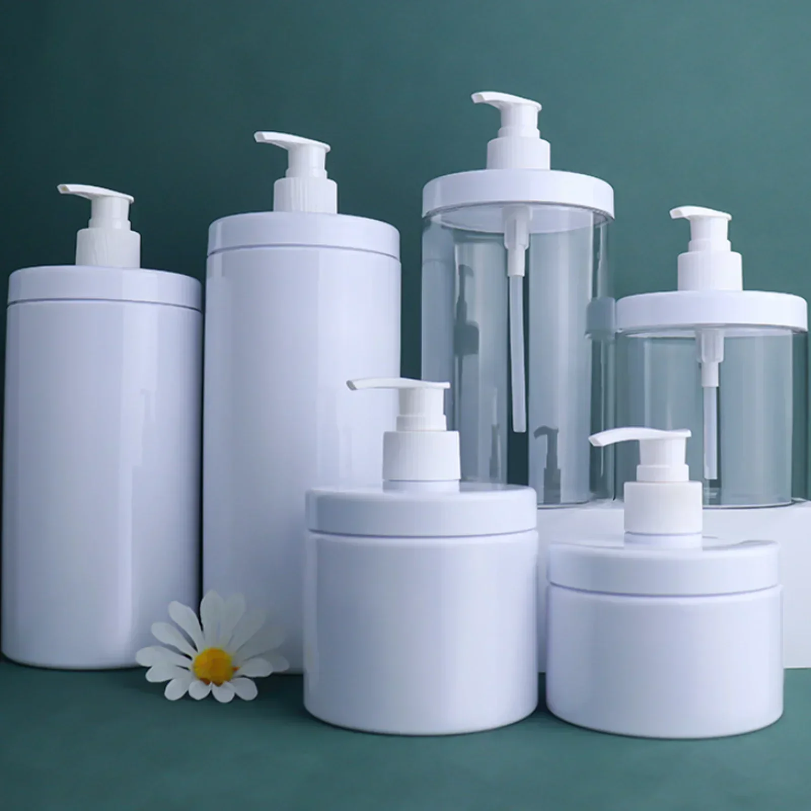 300ml/500ml Clear Bottle Liquid Container Soap Dispenser Shampoo Lotion Shower Gel Bottles Wide Mouth Hand Washing Bottle soap dispenser refillable bottle soap dispenser bottle refillable plastic bottles foam pump bottle