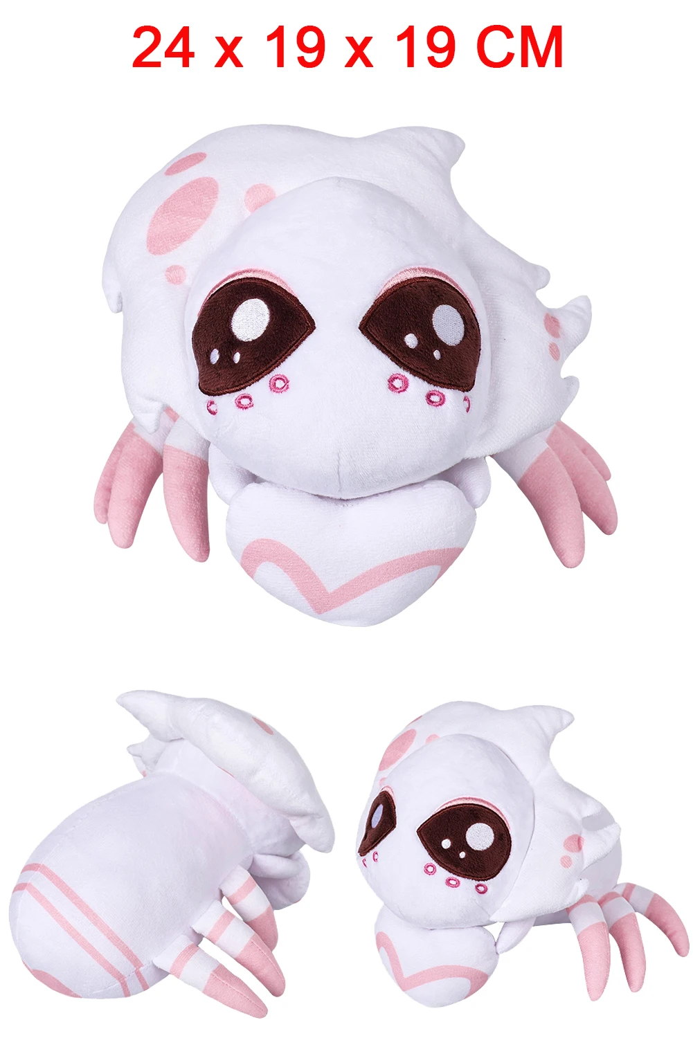 Angel Dust Cosplay Pink Cat Plush Plushies Cartoon Hell Inn