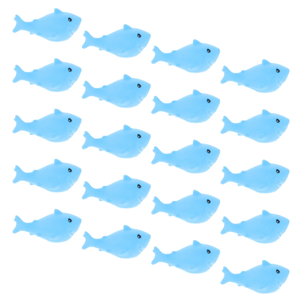 

20 шт., игрушки в виде акулы