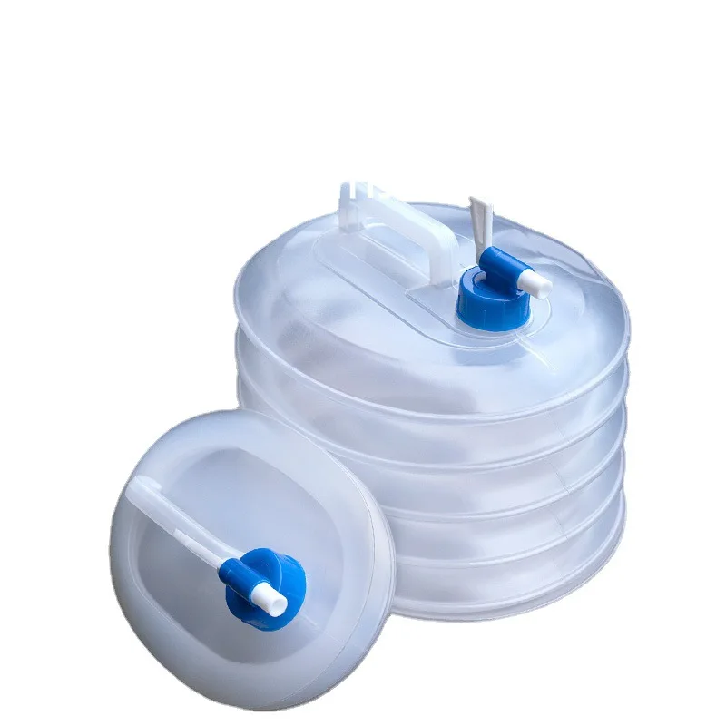 

Складной контейнер для воды 3L-15L, уличная сумка, складное ведро для кемпинга, многофункциональная телескопическая бутылка для хранения питьевой воды