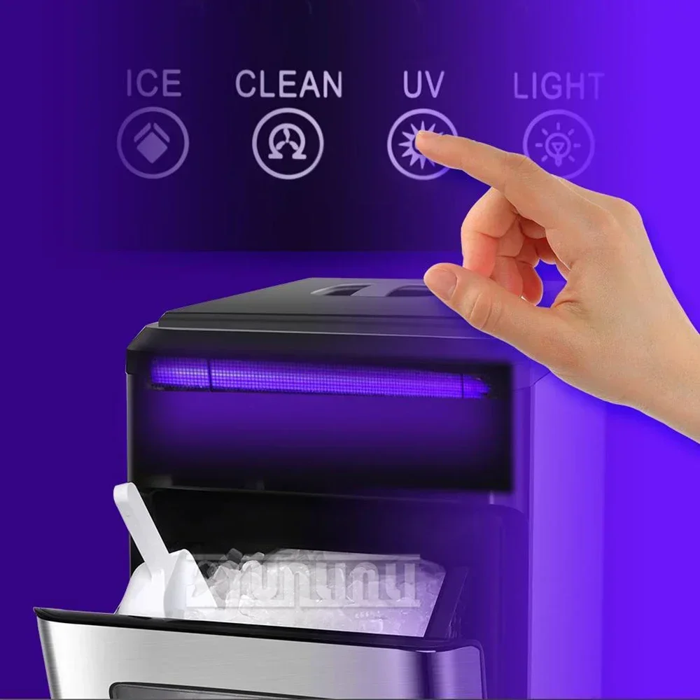 New 30Kg Household Automatic Ice Maker Commercial Irregular Granular Ice Maker For Office