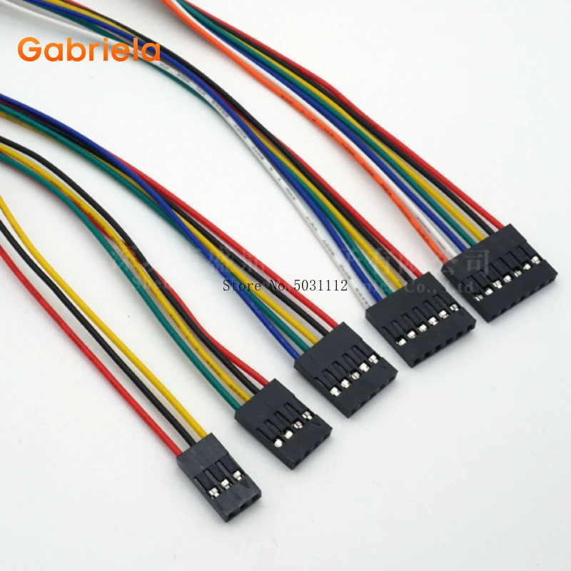 Pack De 2 Cables Dupont 2.54mm Hembra A Hembra 10cm