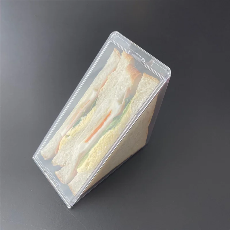 High-Quality Triangle Sandwich Containers, Reusable Clear Plastic Lunch Boxes for Sandw... - SKU TSC01249 - UGI Packaging