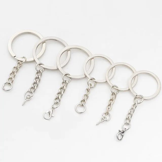 250Pcs Keychain Rings for Crafts Include Key Rings with Chain Jump Rings  Screw Eye Pins for DIY Keychain Making Crafts - AliExpress