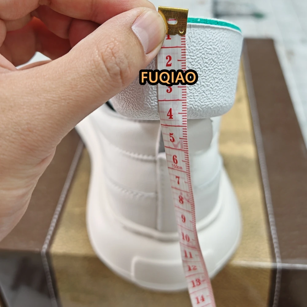 Männer Echtes Leder 8 cm Höhe Erhöhen Casual Schuhe Breite Zehe Bequeme Atmungsaktive Unisex Aufzug Turnschuhe Lift Sport Größere – Detail 8