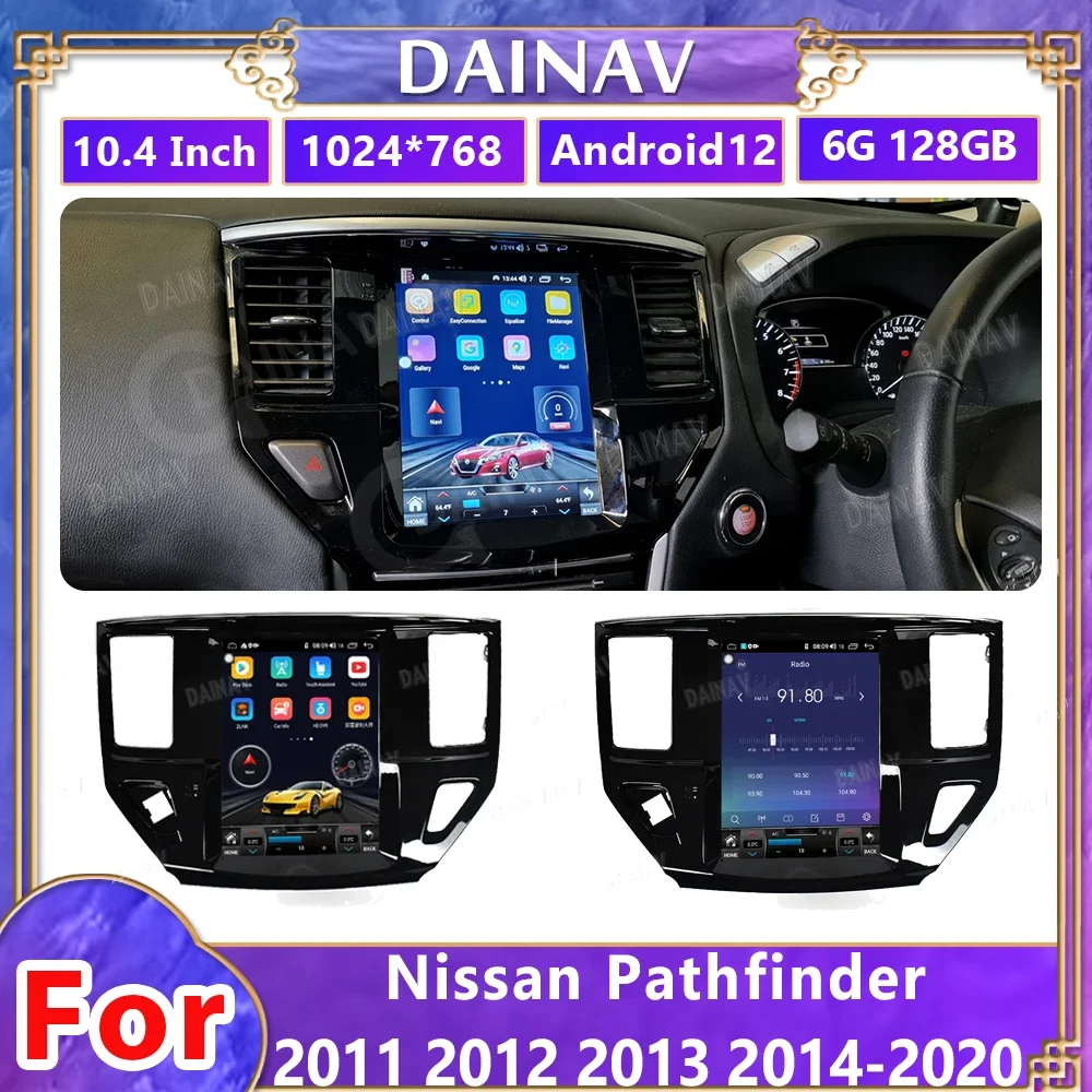 

Car Radio Audio 2 Din Android Stereo Receiver For Nissan Pathfinder 2014-2021 Touch Screen Car Multimedia Player GPS Navigation