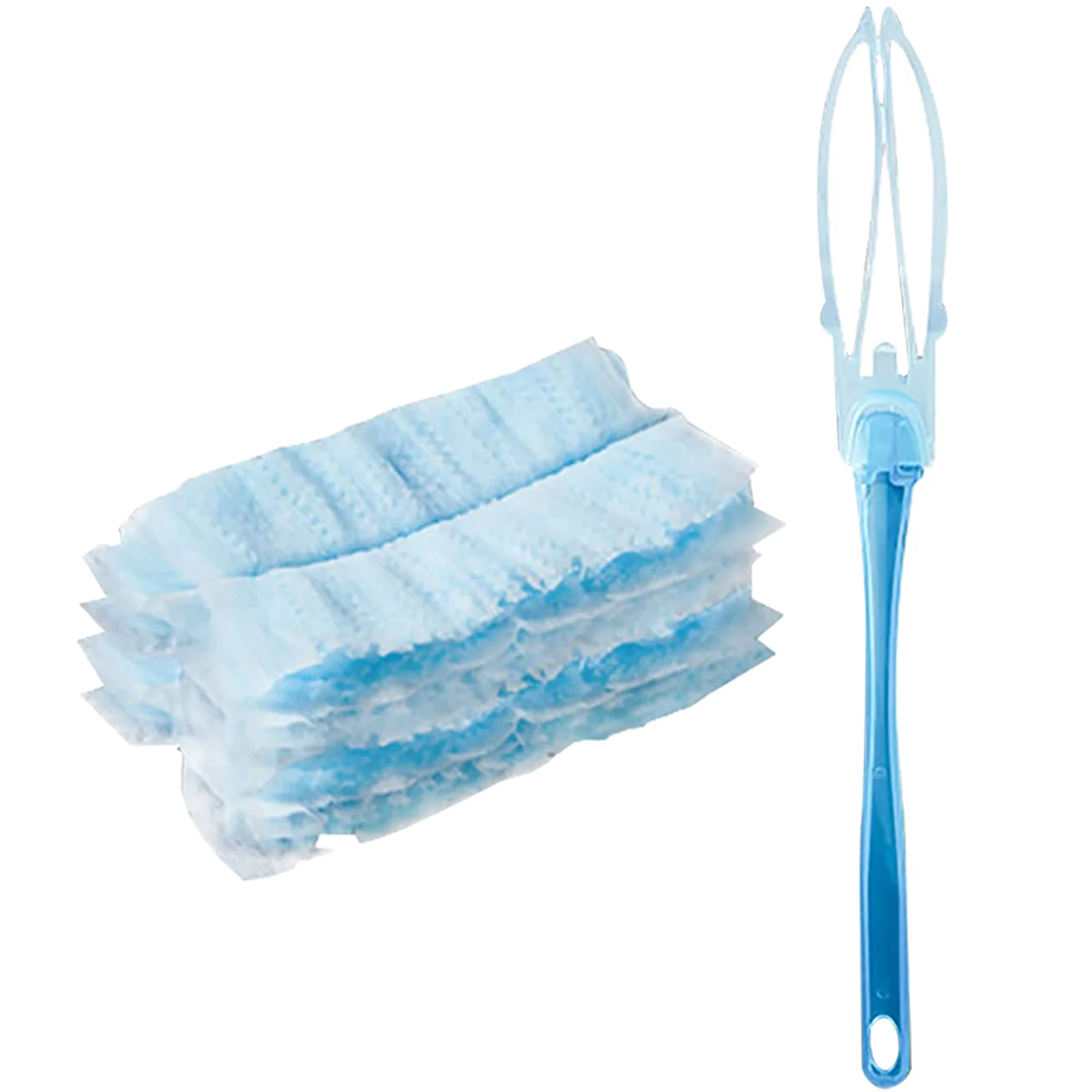 

Home Lightweight Car Duster Office Shelf Handle Static Head Refill Disposable Plastic Set Hole Hanging Adsorption Fluffy Desk