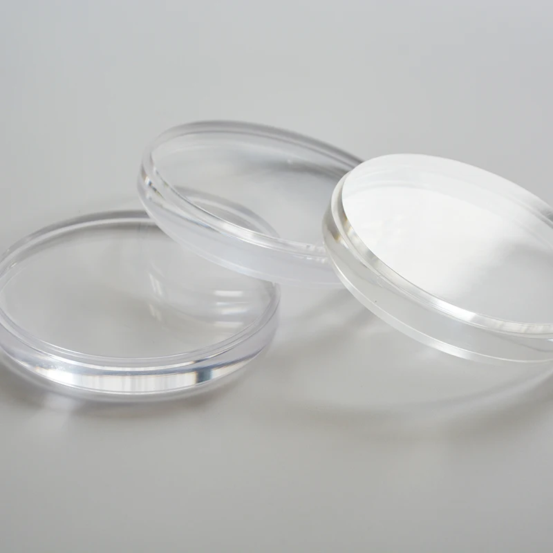 3 Stück transparente Dental-PMMA-Scheibe für offenes Fräs- CAD/CAM-System – Prothese, temporäre Krone, Brückenlabormaterial
