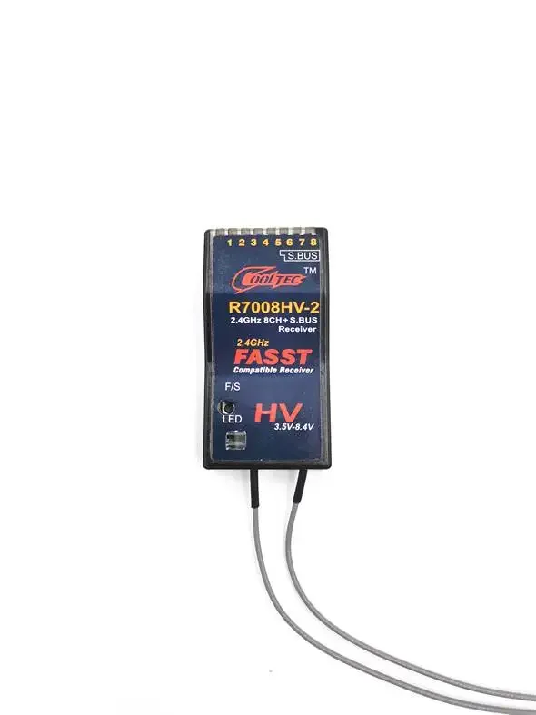 Futaba R7008SB 8ch S.BUS受信機 HV対応 R7008SB (FASSTest/S.Bus2) Air Receiver - FutabaUSA