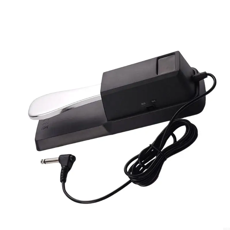 Rutschfester Klavier-Sustain-Pedal-Ersatz, universeller Klavier-Fußpedal-Controller für Tastatur, digitales elektronisches 69HD – Detail 2