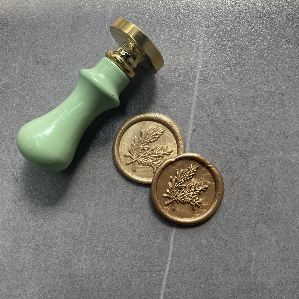 Finished wax seals self-adhesive flower patterns for invitation cards envelope and gifts wax seal stickers
