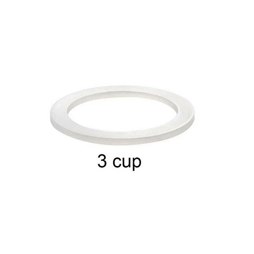 Silicone Seal Ring Seal Ring Gasket Washer Replacement For Moka Pot Espresso Coffee Makers Accessories 1/2/3/6/9/12 Cup