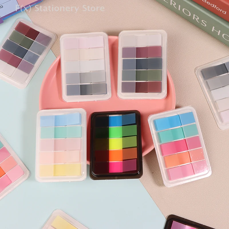 Lot De 2 000 Onglets Adhésifs Réutilisables Et Transparents