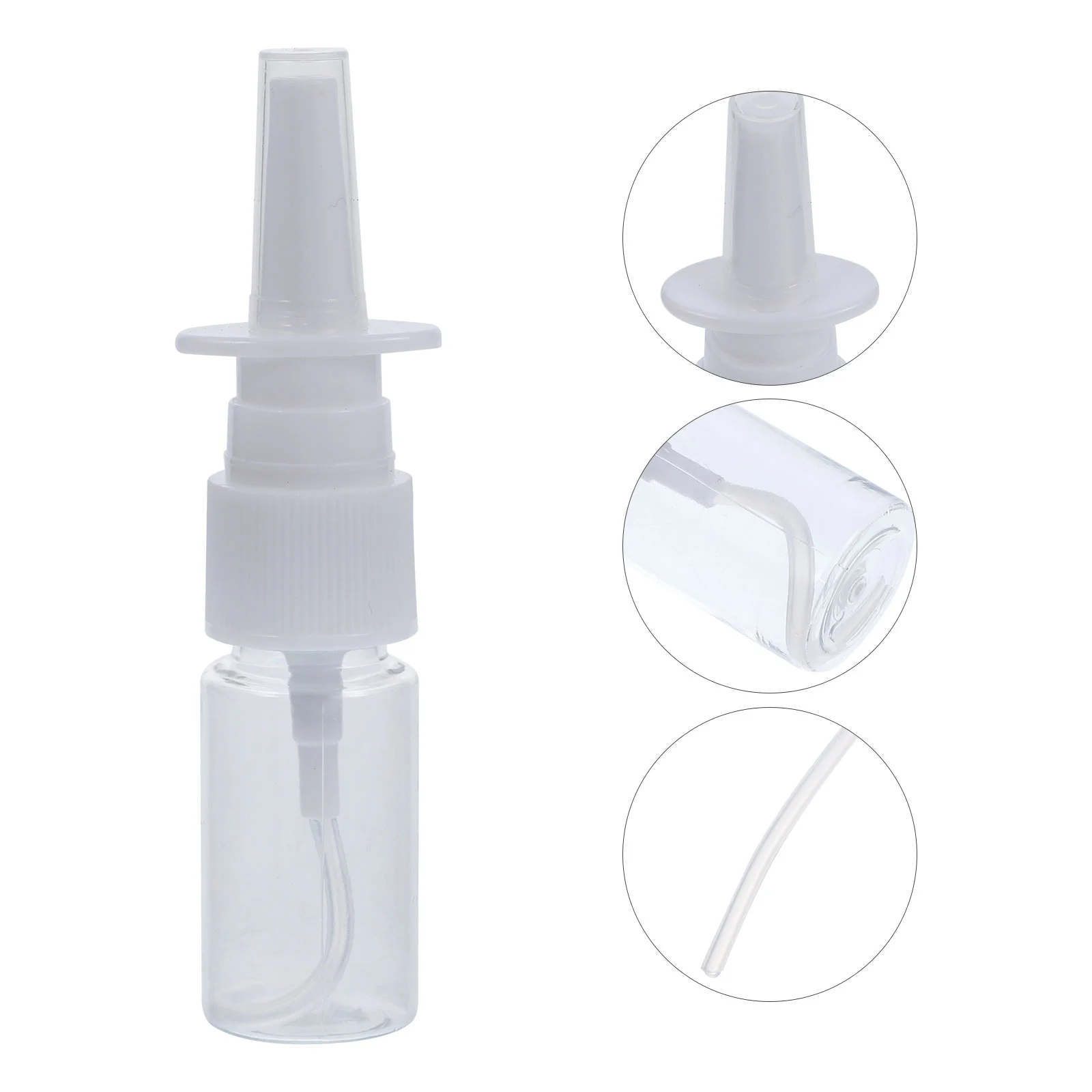 

Nasal Spray Bottles Pump Sprayer Mist Nose Spray Refillable Bottle For Saline Water Wash Applications