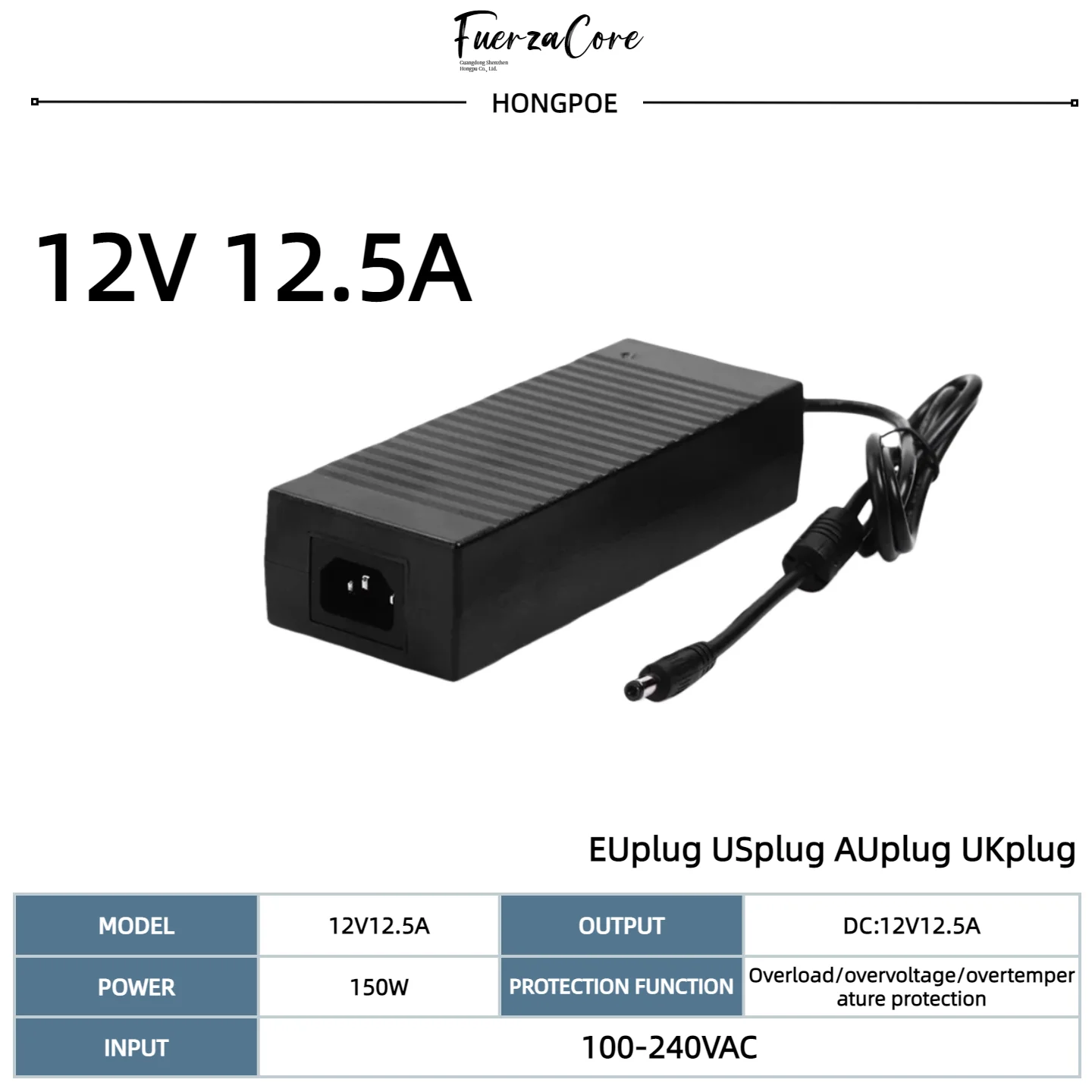 Universal Multi-Voltage Power Adapter