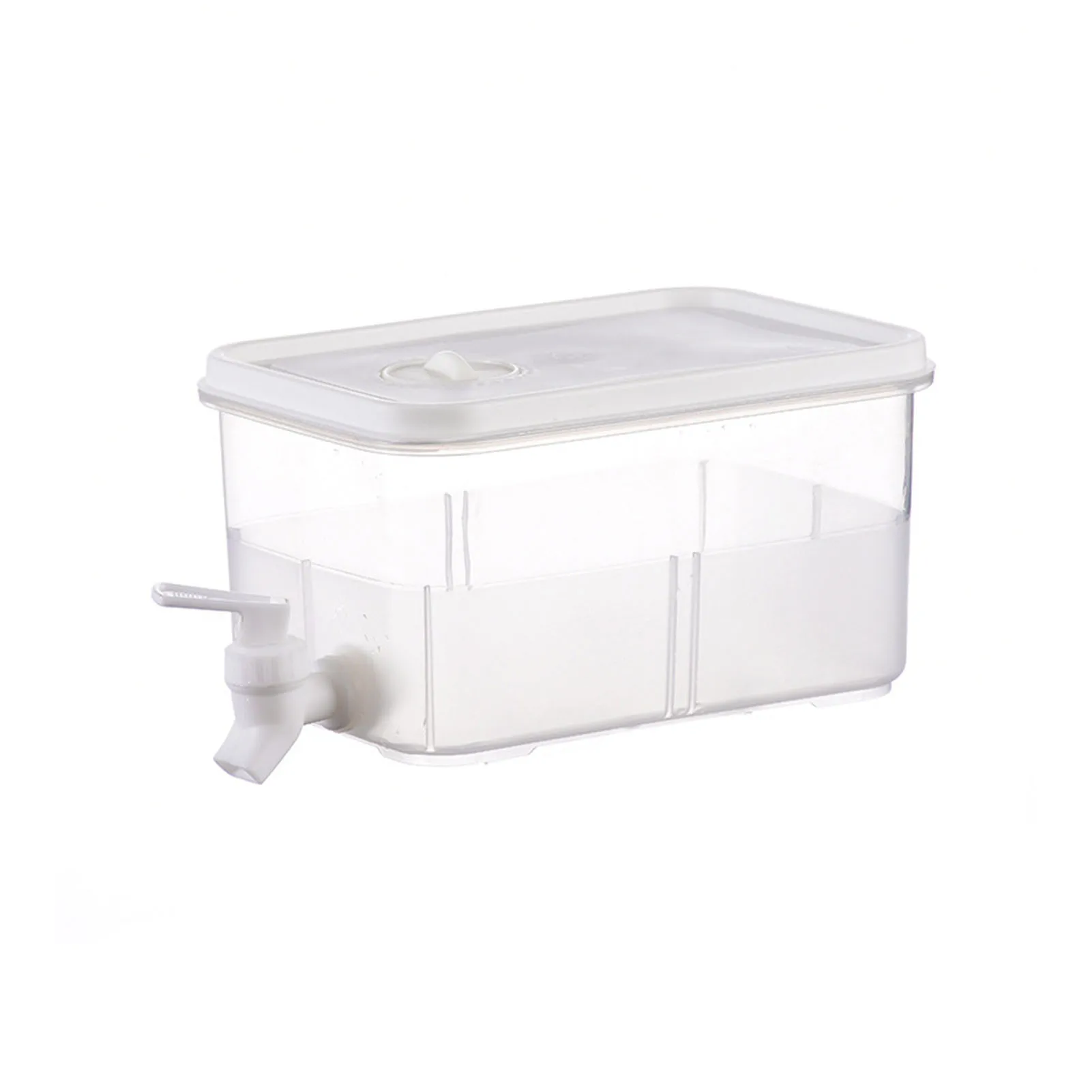 Beverage Dispenser with Spigot Refrigerator Cold Tea Container Beverage