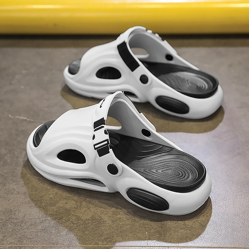 Men's Summer Slippers Breathable EVA Slides with Arch Support Lightweight House Shoes for Indoor Outdoor Use Best Seller