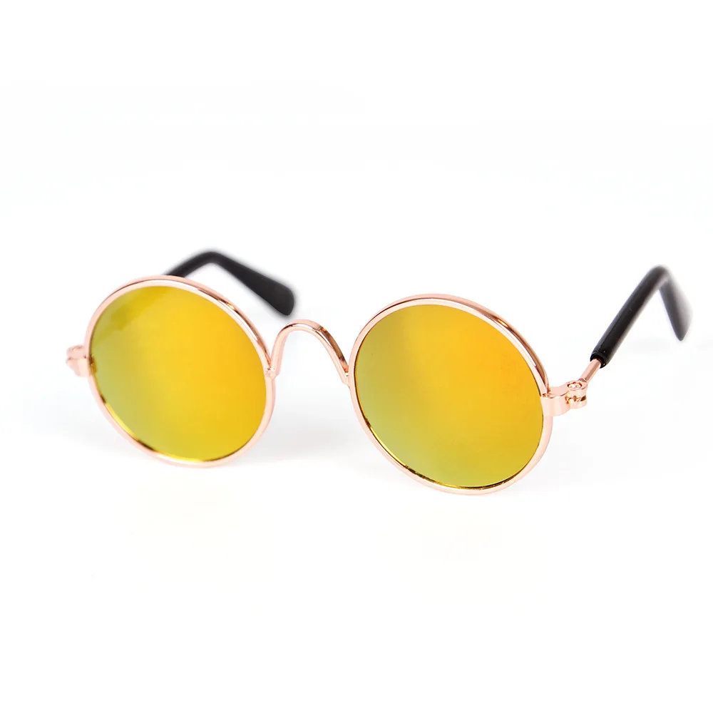 Gafas de sol redondas Retro para mascotas, accesorios para fotos, productos para mascotas - Imagen 5